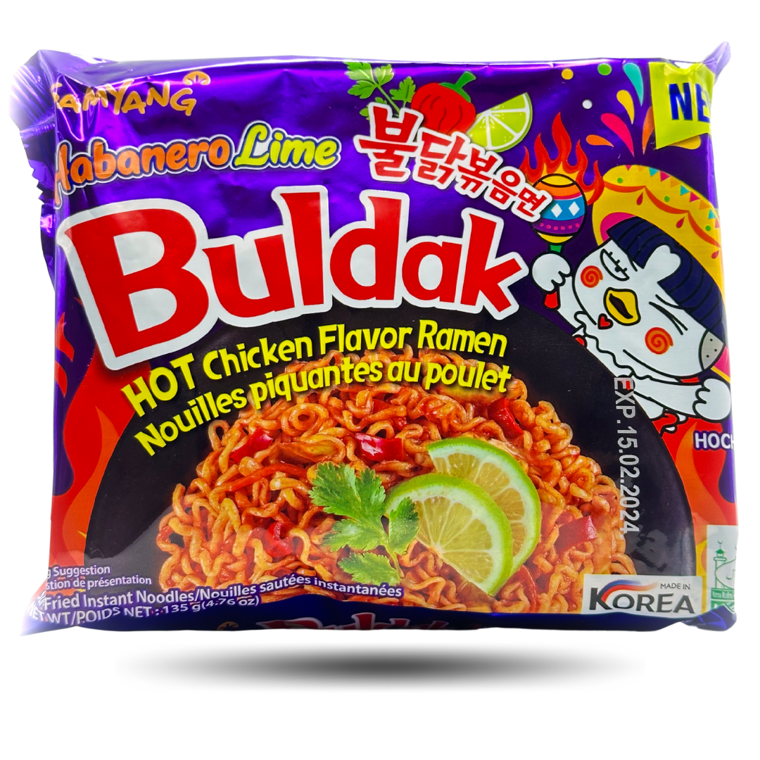 Buldak Ramen Vielfalt 10+ Sorten